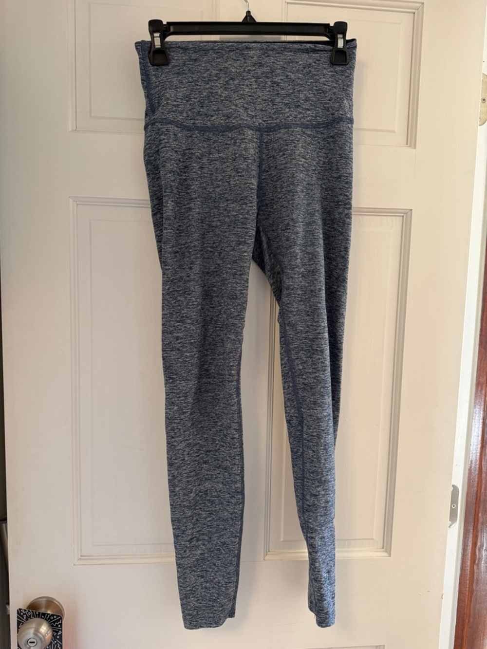 Beyond Yoga Heathered Navy Leggings
